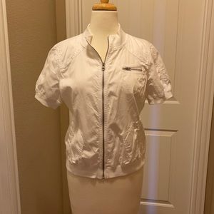 Loft white jacket size L